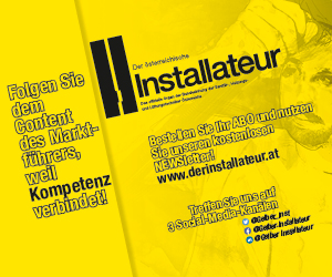 [Translate to English:] Der österreichische Installateur Banner